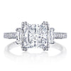 Tacori Princess 3-Stone Engagement Ring