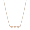 Tacori Closed Crescent Diamond Necklace - Petite