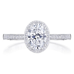 Tacori Oval Bloom Engagement Ring